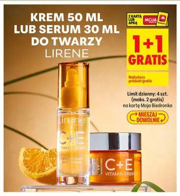 Serum do twarzy Lirene promocja w Biedronka