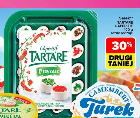 Serek Tartare L'Aperitif promocja w Carrefour