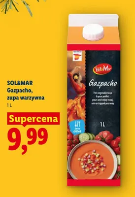 Gazpacho zupa warzywna Sol&Mar promocja w Lidl