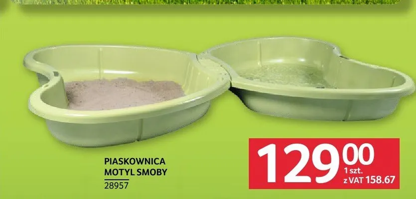 Piaskownica motyl SMOBY promocja w Selgros
