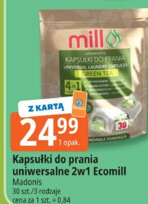 Kapsułki do prania uniwersalne 2w1 promocja w Leclerc
