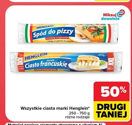 Ciasta marki Henglein promocja w Carrefour Market