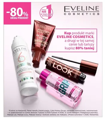 Produkty marki Eveline Cosmetics promocja w Hebe
