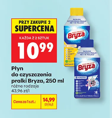 Płyn do czyszczenia pralki Bryza promocja w Biedronka