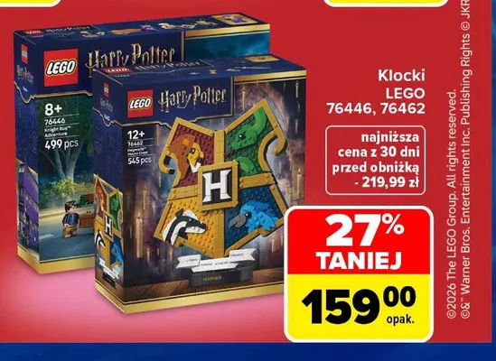 Klocki LEGO 76446 promocja w Carrefour