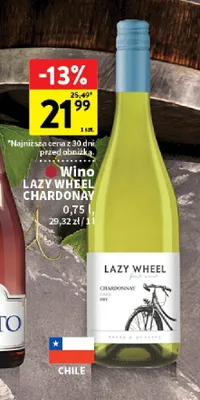 Wino Chardonnay promocja w Intermarche