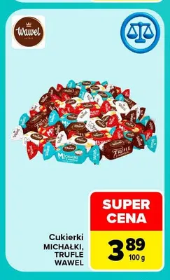 Cukierki Trufle Wawel promocja w Carrefour Market