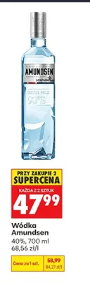 Wódka Amundsen promocja w Biedronka