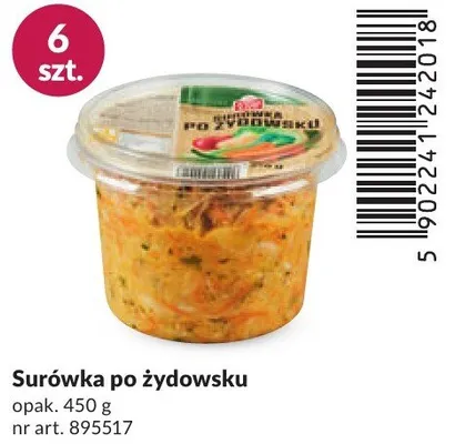 Surówka po żydowsku promocja w Makro