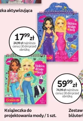 Książeczka do projektowania mody Besties promocja w Empik