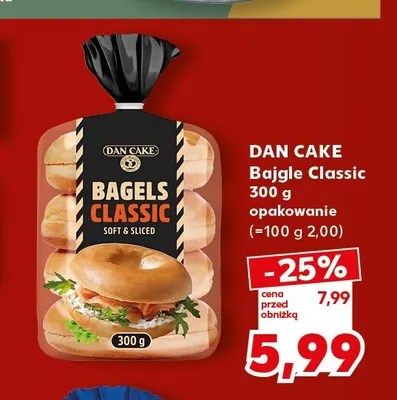 Bajgle Classic Dan Cake promocja w Kaufland