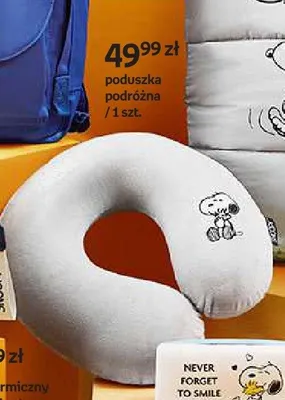 Poduszka podróżna Snoopy promocja w Empik