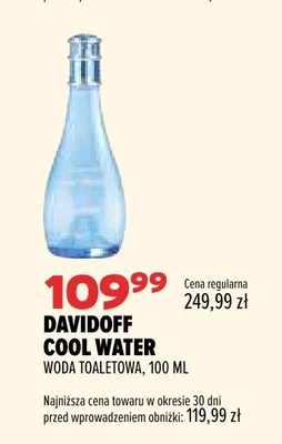 Woda toaletowa Davidoff Cool Water promocja w Drogerie Natura
