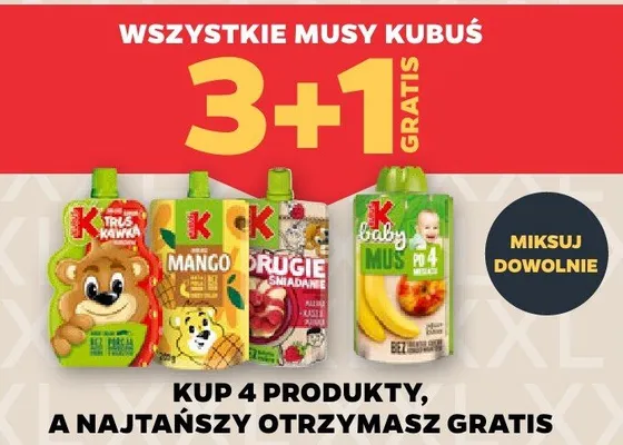 Musy różne rodzaje promocja w Netto