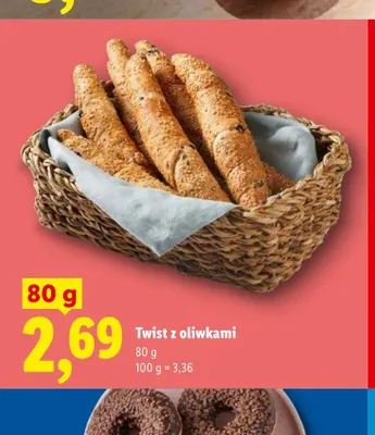 Twist z oliwkami promocja w Lidl