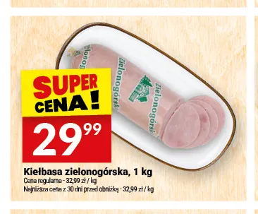 Kiełbasa zielonogórska promocja w Twój Market