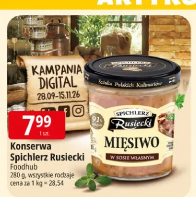 Konserwa Spichlerz Rusiecki promocja w Leclerc