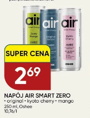 Napój Air Smart Zero original Oshee promocja w Chata Polska