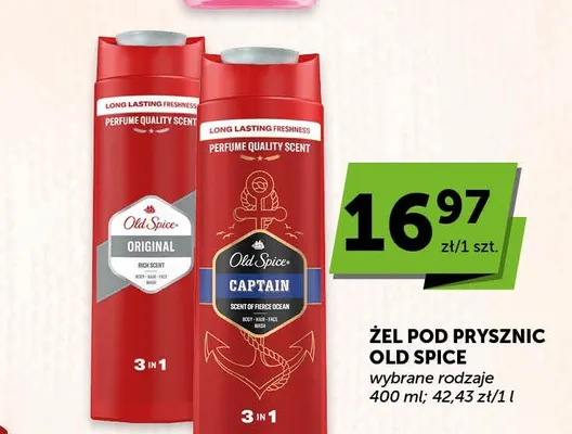 Żel pod prysznic Old Spice Original promocja w Euro Sklep