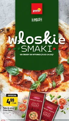 Mąka do pizzy Primo Gusto chrupiącej Atlanta Am promocja w POLOmarket