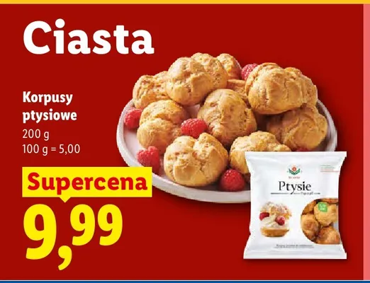 Korpusy ptysiowe promocja w Lidl