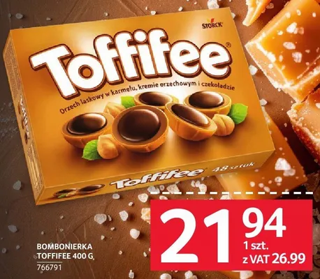 Bombonierka Toffifee 400 g promocja w Selgros