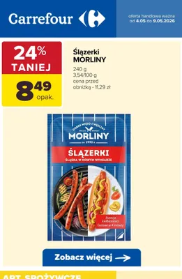 Ślązerki Morliny promocja w Carrefour