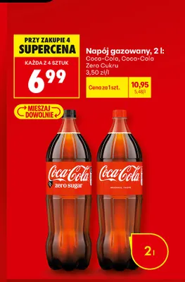 Napój gazowany Coca-Cola promocja w Biedronka
