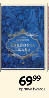 Książka Zbrodnia i Kara oprawa twarda promocja w Empik