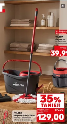 Mop obrotowy Vileda Turbo promocja w Kaufland