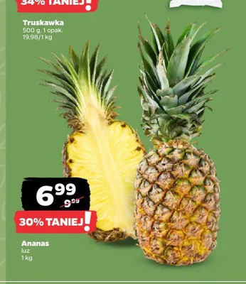 Ananas promocja w Netto