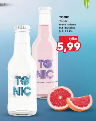 Tonik To Nic Grejpfrut promocja w Kaufland