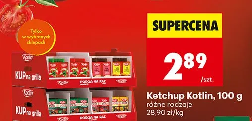 Ketchup różne rodzaje promocja w Biedronka