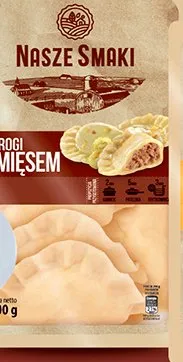 Pierogi z mięsem Nasze Smaki promocja w Biedronka