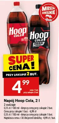 Napój Hoop Cola promocja w Twój Market
