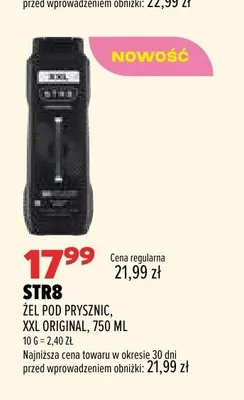 Żel pod prysznic STR8 XXL Original promocja w Drogerie Natura