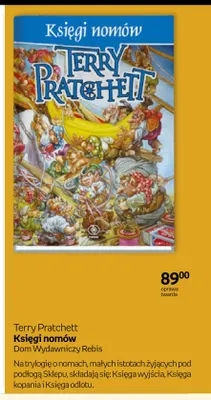 Książka Terry Pratchett Księgi nomów promocja w Empik