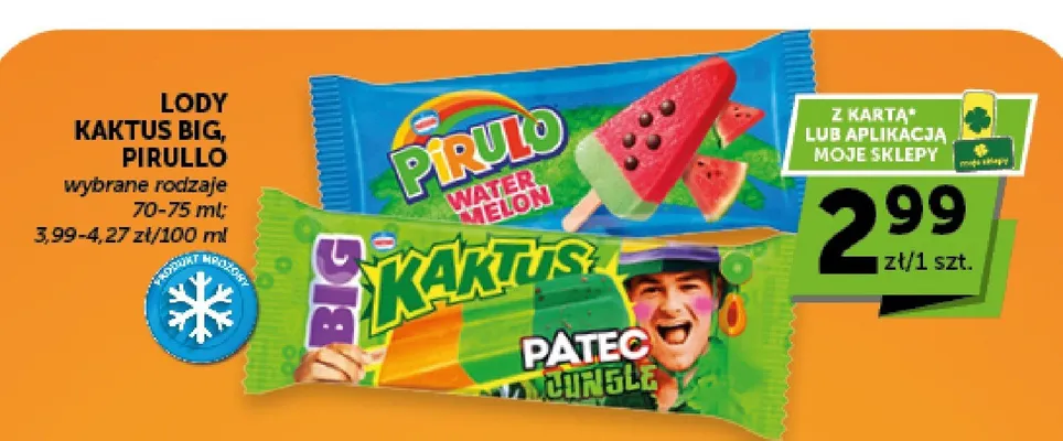 Lody Pirulo Watermelon promocja w Groszek