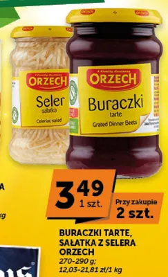 Sałatka z selera Orzech promocja w ABC