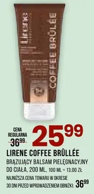 Brązujący balsam pielęgnacyjny do ciała promocja w Drogerie Natura