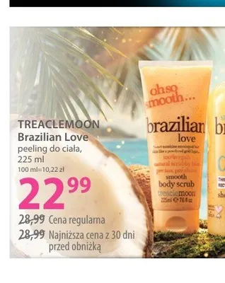 Peeling do ciała TREACLEMOON Brazilian Love promocja w Hebe