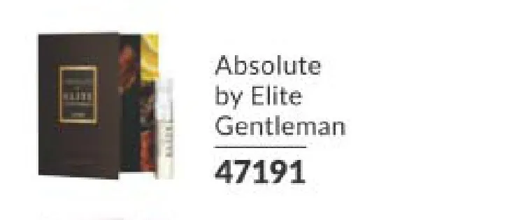 Próbka wody toaletowej Avon Absolute by Elite Gentleman promocja w AVON
