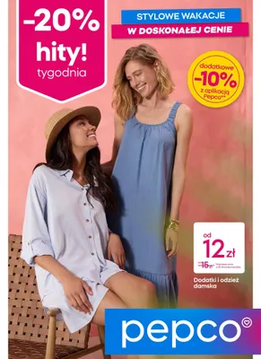 Dodatki i odzież damska promocja w Pepco