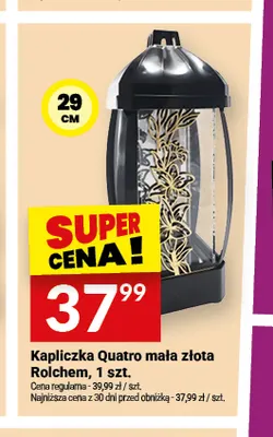 Kapliczka Quatro mała złota Rolchem promocja w Twój Market