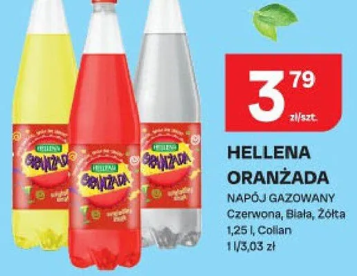 Napój gazowany Czereśnia, Biała, Żółta promocja w Chorten