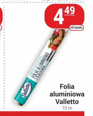 Folia aluminiowa Valletto 10 m promocja w Delikatesy Sezam
