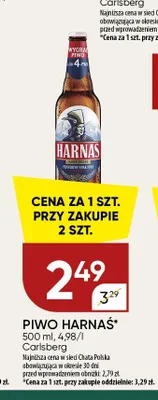 Piwo Harnaś promocja w Chata Polska