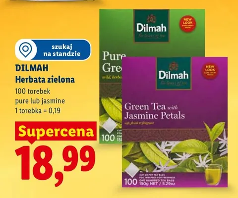 Herbata zielona promocja w Lidl