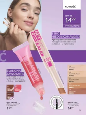 Błyszczyk do ust blask na zawołanie promocja w AVON