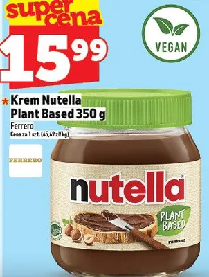 Krem Nutella plant based promocja w TOPAZ